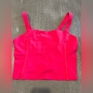 FP free people movement Pink Sleeveless crop top size Medium